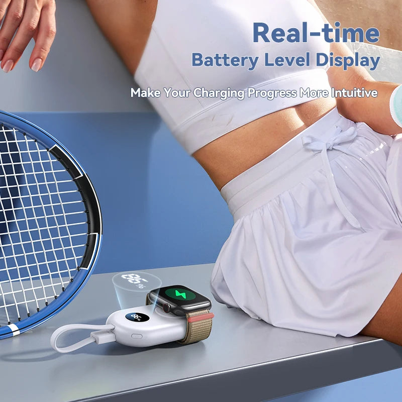 Joyroom 2500mAh Portable Apple Watch Charger Wireless Travel Power Bank Mobile Arcade Ltd