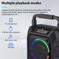 Wireless Musical Instrument Speaker Set with 2 Microphones & LED Lights Mobile Arcade Ltd