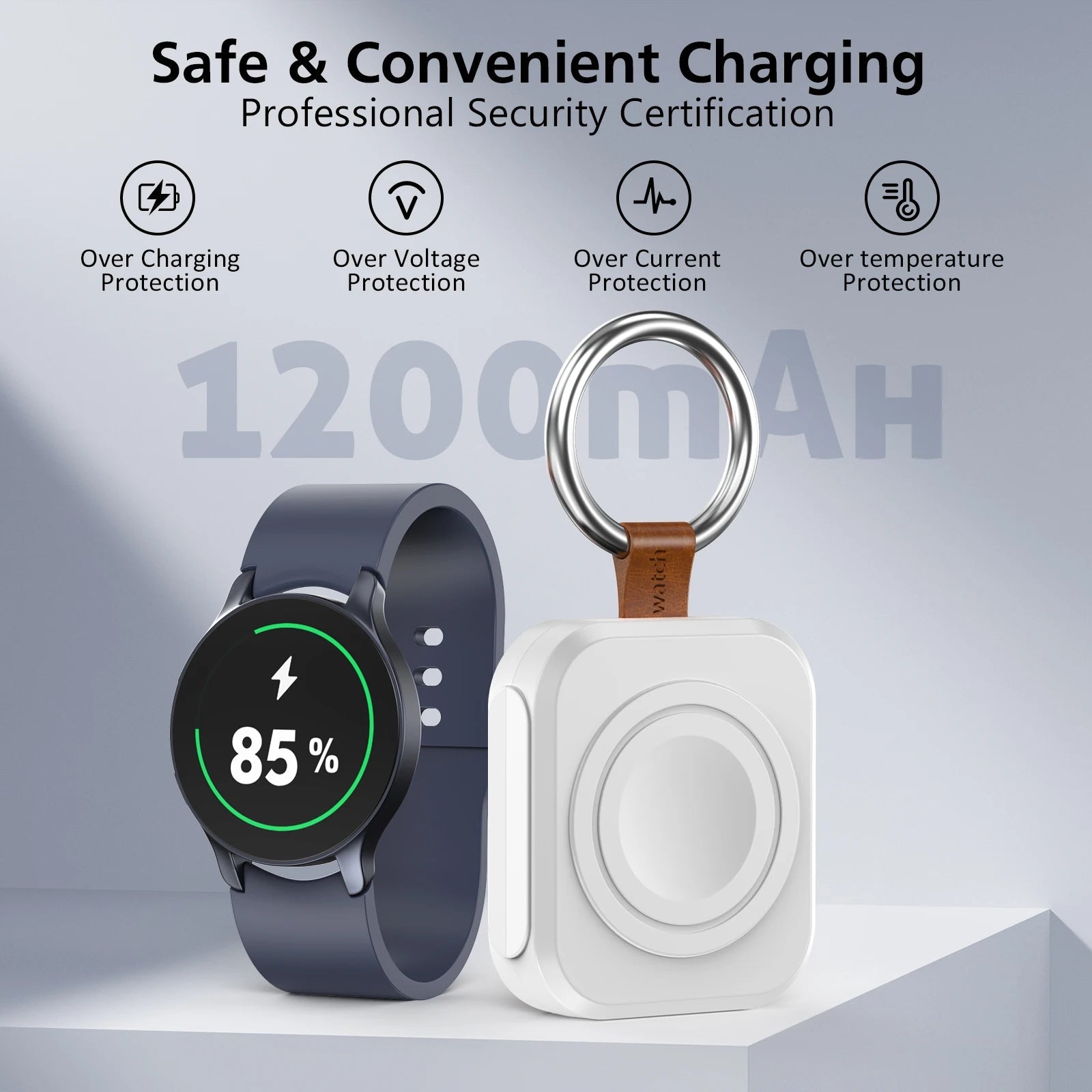 Wireless Charger Stand for Samsung Galaxy Watch 1-8 Pro/Classic | Fast Type-C Dock Mobile Arcade Ltd