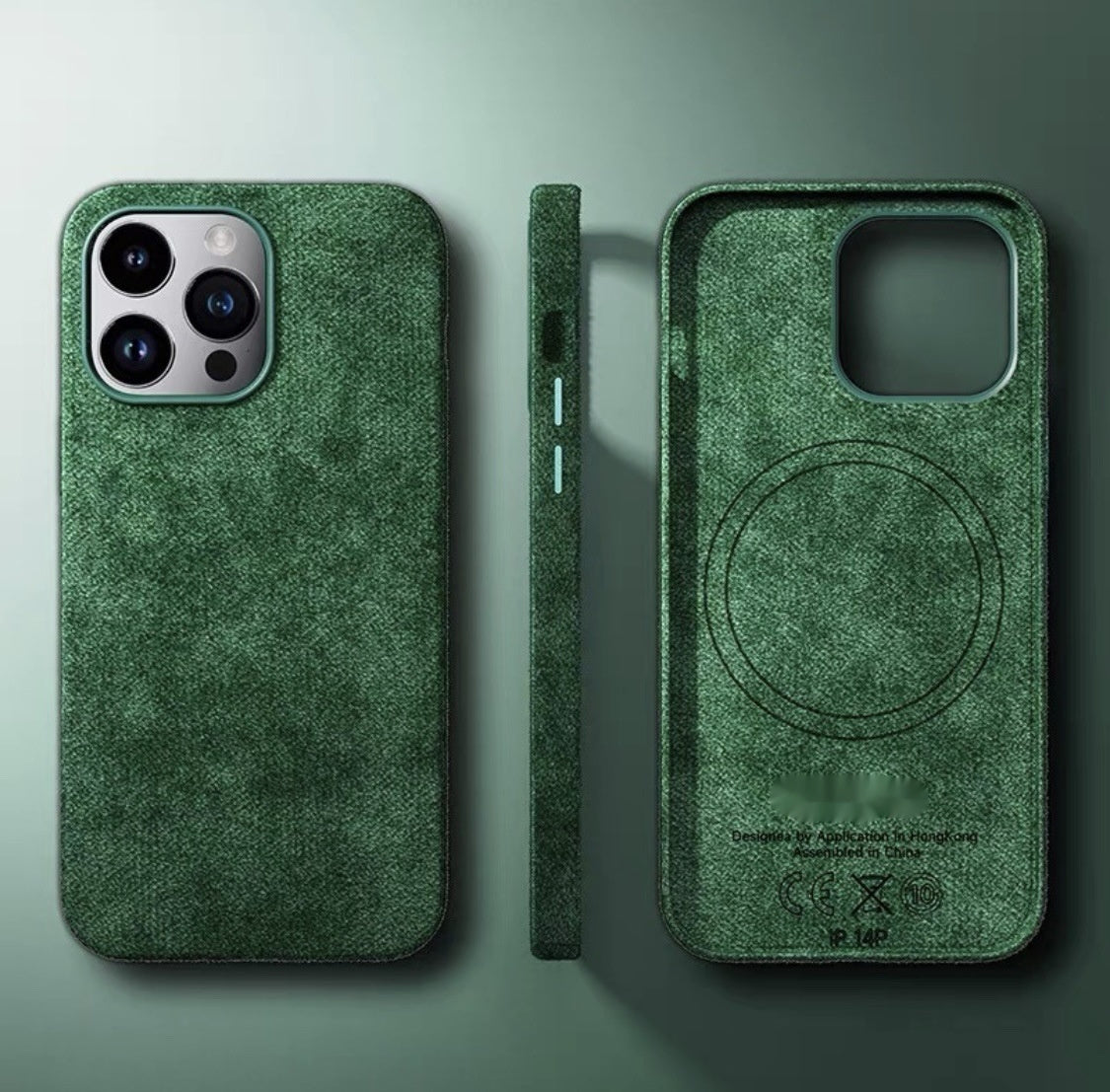 Alcantara Suede Phone Case Magnetic All-inclusive Men And Women Mobile Arcade Ltd