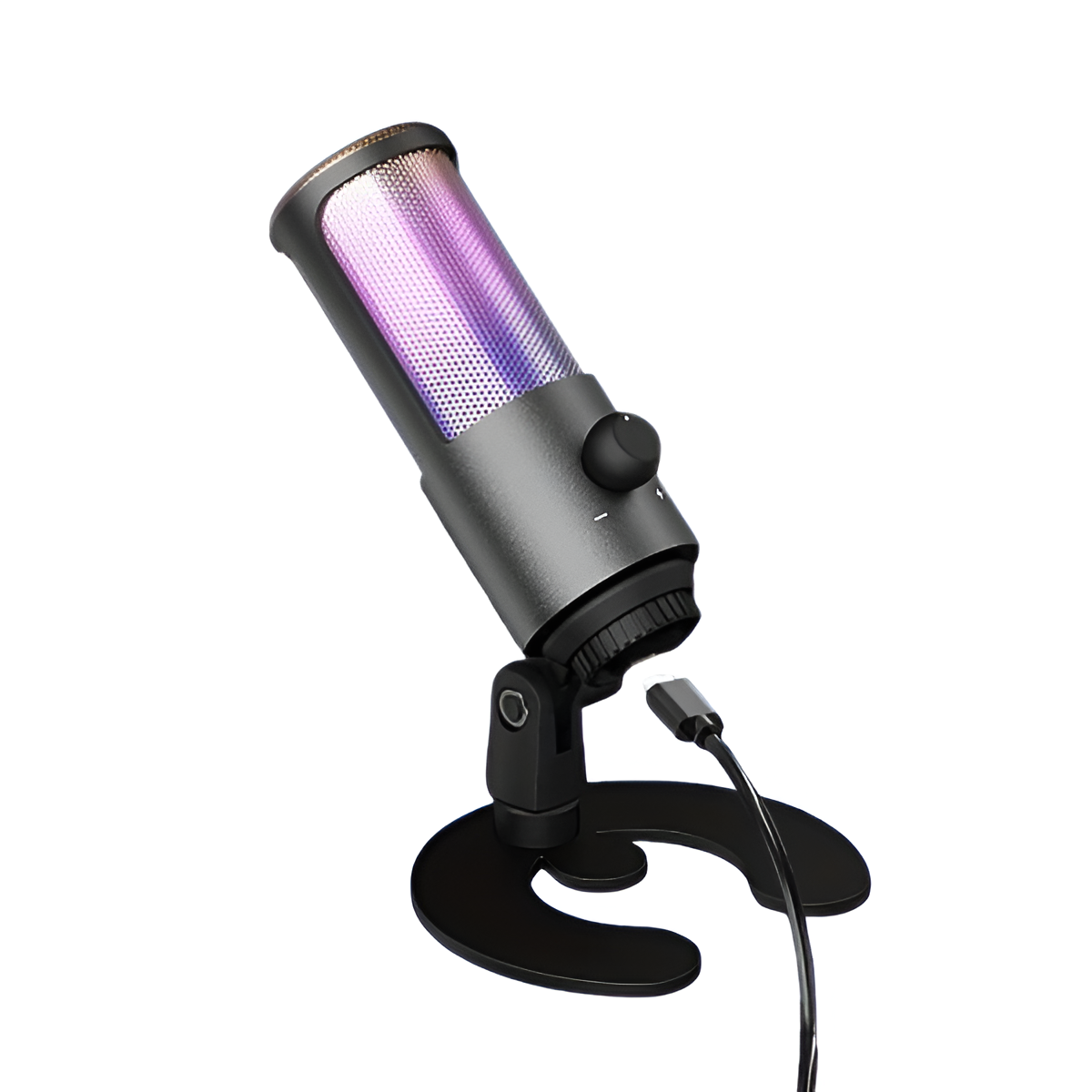 USB Gaming Microphone Kit – Cardioid Condenser Mic with RGB for PC & PS5/PS4 Mobile Arcade Ltd