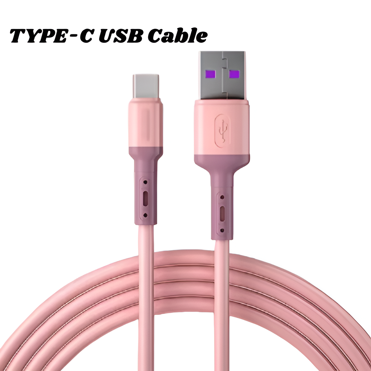 Fast Charging USB-C Silicone Cable for Huawei, Xiaomi, Samsung, OPPO, VIVO Mobile Arcade Ltd