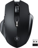 Uineer Rechargeable Wireless Mouse with DPI Control & Battery Display Mobile Arcade Ltd