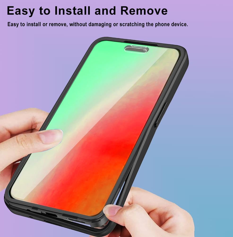 iPhone 11 Case Blue 360° Clear Rugged Cover w/ Screen Protector Shockproof Mobile Arcade Ltd