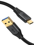 USB A to USB C Data Cable 0.5m, USB 3.1 Gen2 10Gbps USB, 3A, Fast charging New Mobile Arcade Ltd