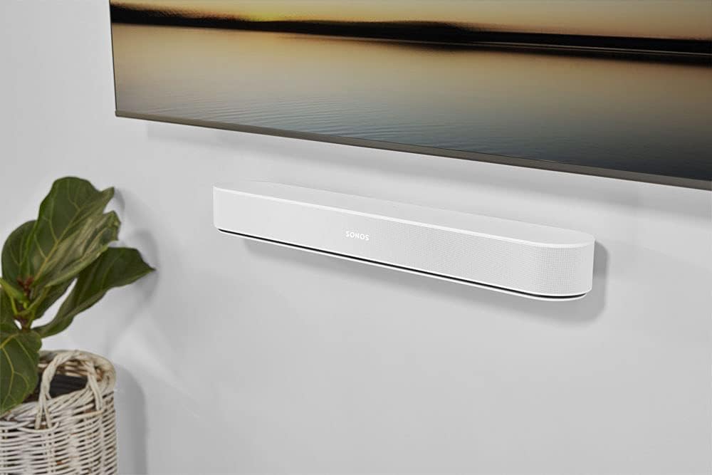 Sonos Beam (Gen 2) – Compact Smart Soundbar for TV, Music & More (Black) Mobile Arcade Ltd