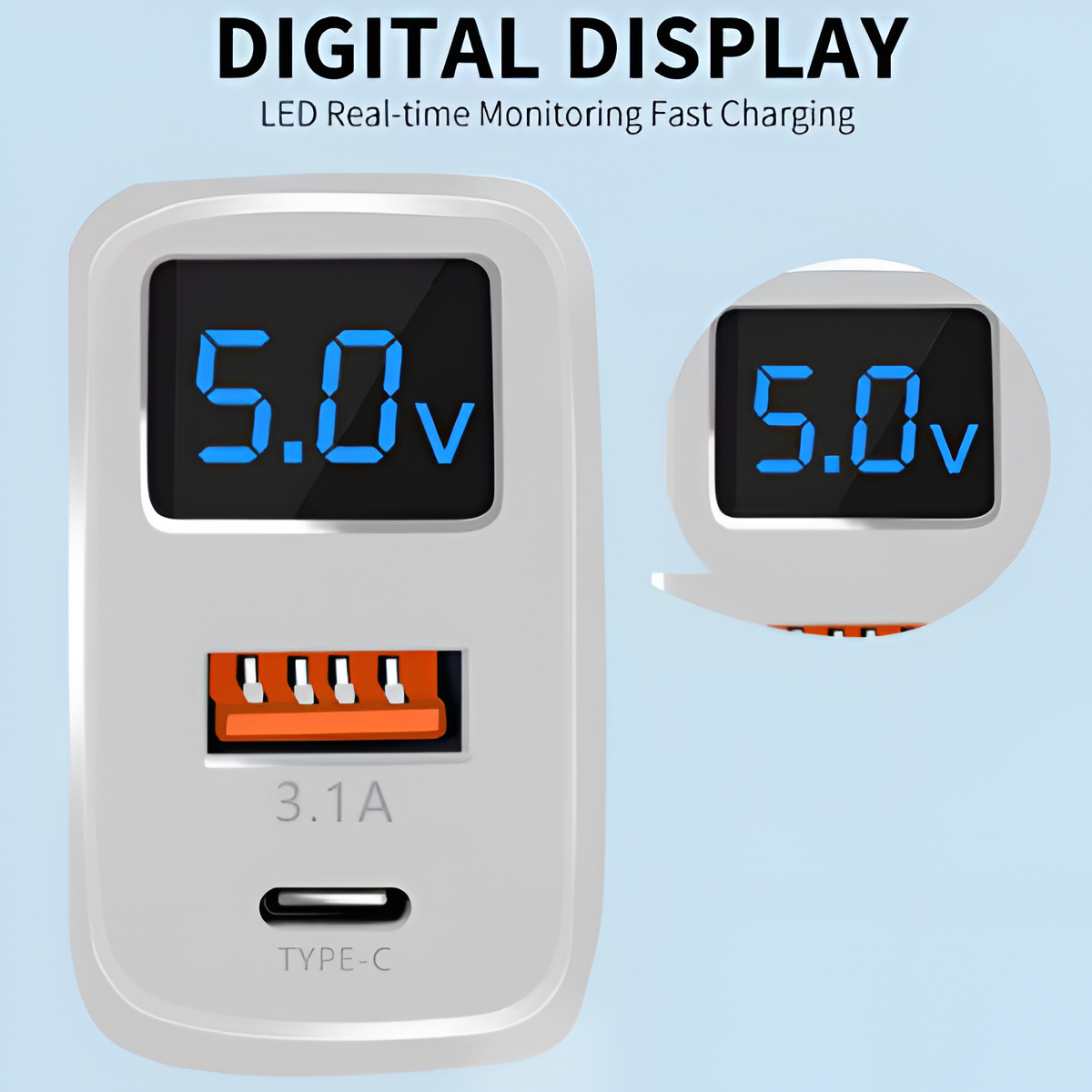 USB 20W Fast Charger Adapter for iPhone 14, Samsung, Xiaomi & Huawei Quick Charge Mobile Arcade Ltd