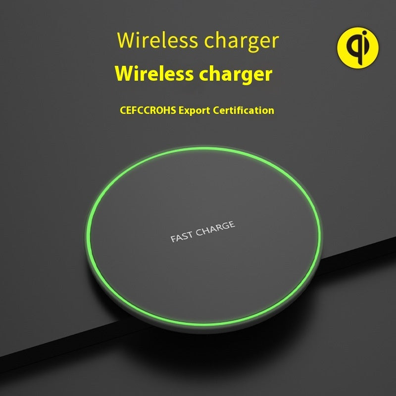 Desktop Phone Ultra-thin Round Wireless Charger Mobile Arcade Ltd