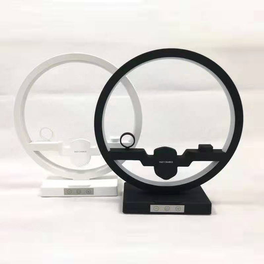 Fast Charging 4 in 1 Bedside Lamp Wireless Charger Bracket Mobile Arcade Ltd