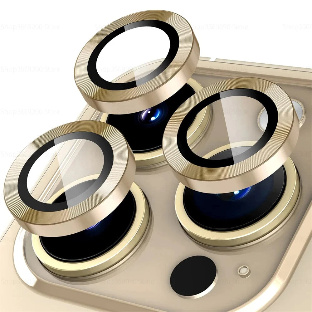 3–2PCS iPhone 17 Pro Max–14 Pro Max Camera Lens Glass & Metal Protector Mobile Arcade Ltd