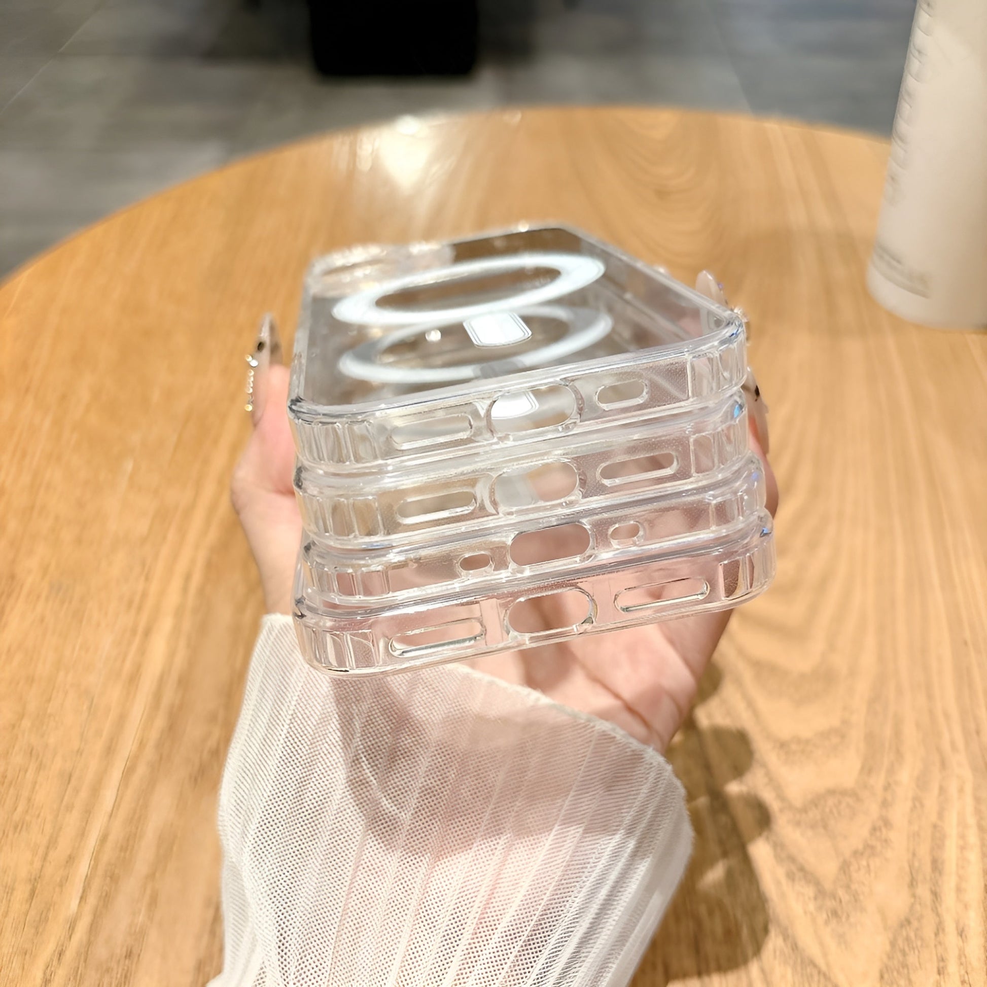 MagSafe Magnetic Clear Wireless Charging Case for iPhone 17 - Slim Cover Mobile Arcade Ltd