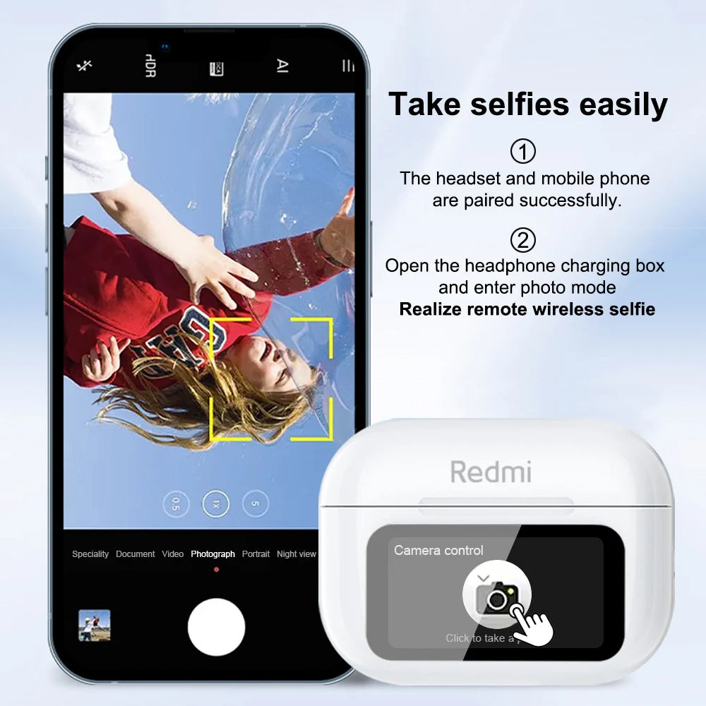 Xiaomi TWS Wireless Bluetooth Earbuds with LCD Display & Stereo Sound Mobile Arcade Ltd