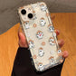 Cute Halloween Pumpkin Ghost Clear Phone Case For iPhone 17 16 15 14 13 12 Mobile Arcade Ltd