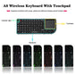 A8 2.4G Wireless Mini Keyboard with Touchpad & 7-Colour RGB Backlight Mobile Arcade Ltd