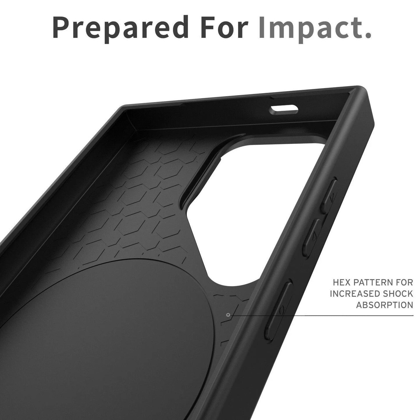 Samsung S25 Ultra Rugged Case with Magnetic Kickstand & Ring Holder Cover Mobile Arcade Ltd