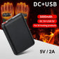 5000mAh Mini Portable Power Bank – USB/DC Output for Heated Socks & Vests Mobile Arcade Ltd