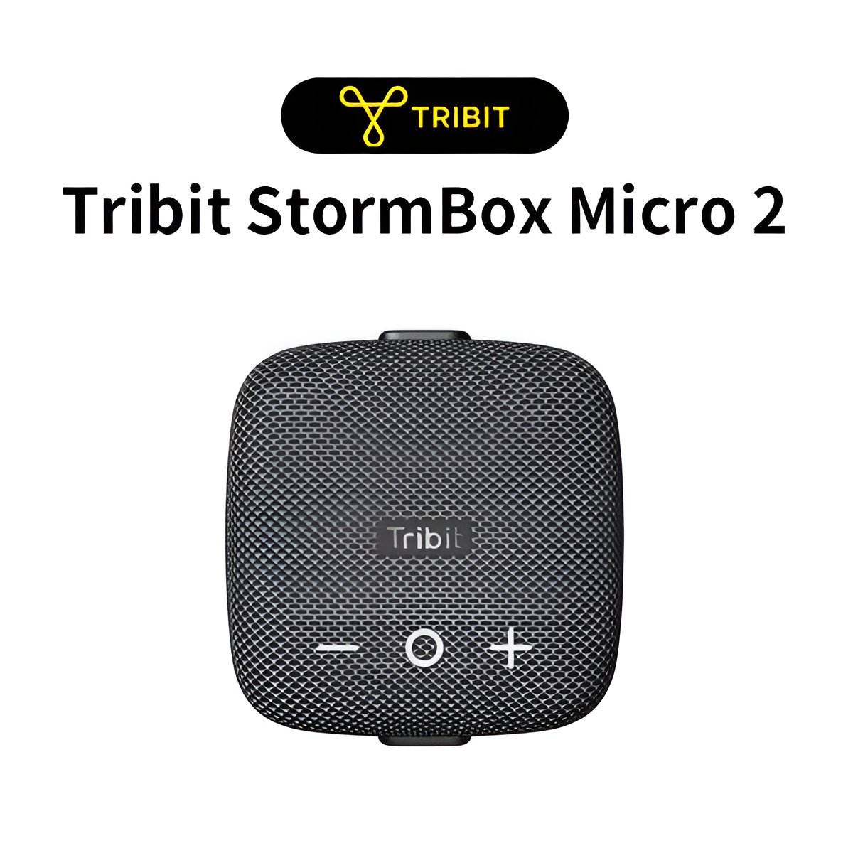 Tribit StormBox Micro 2 Portable Bluetooth Speaker | 90dB Loud Sound, Deep Bass, IP67 Waterproof Small Speaker with Built-in Strap