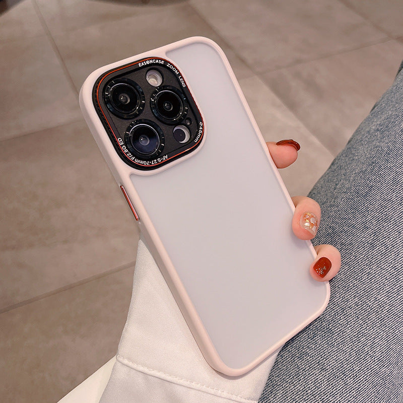 Metal Lens Circle Skin Feeling Matte Protective Cover Mobile Arcade Ltd