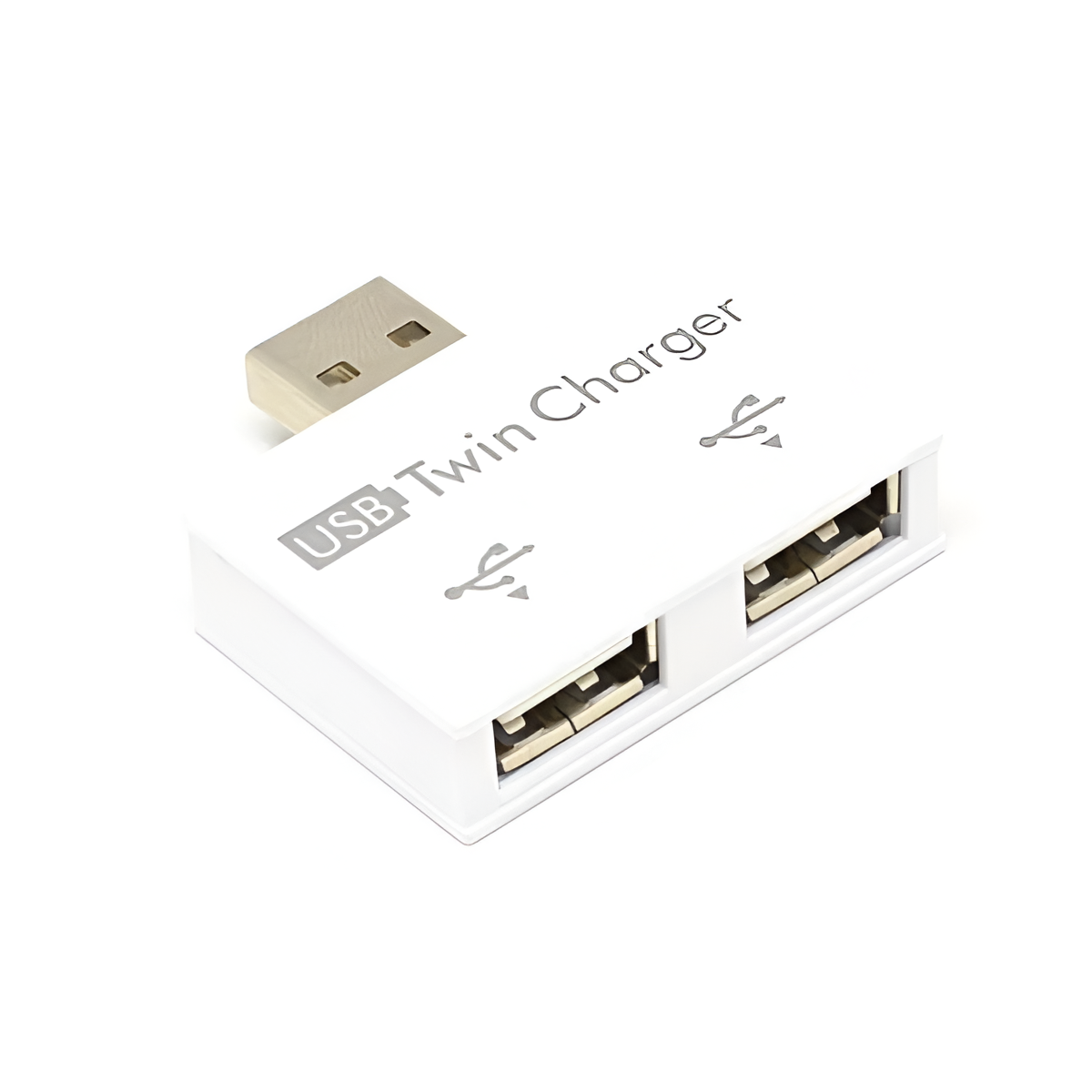 USB 2.0 Splitter Hub 1 Male to 2 Female Ports Adapter Converter for Laptop & Phone Mobile Arcade Ltd