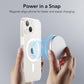 iPhone 14 MagSafe Case Clear HaloLock Shockproof Military Grade Protective Cover Mobile Arcade Ltd