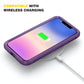 iPhone 11 Case Purple 360° Full Body with Built-in Screen Protector Clear TPU Mobile Arcade Ltd