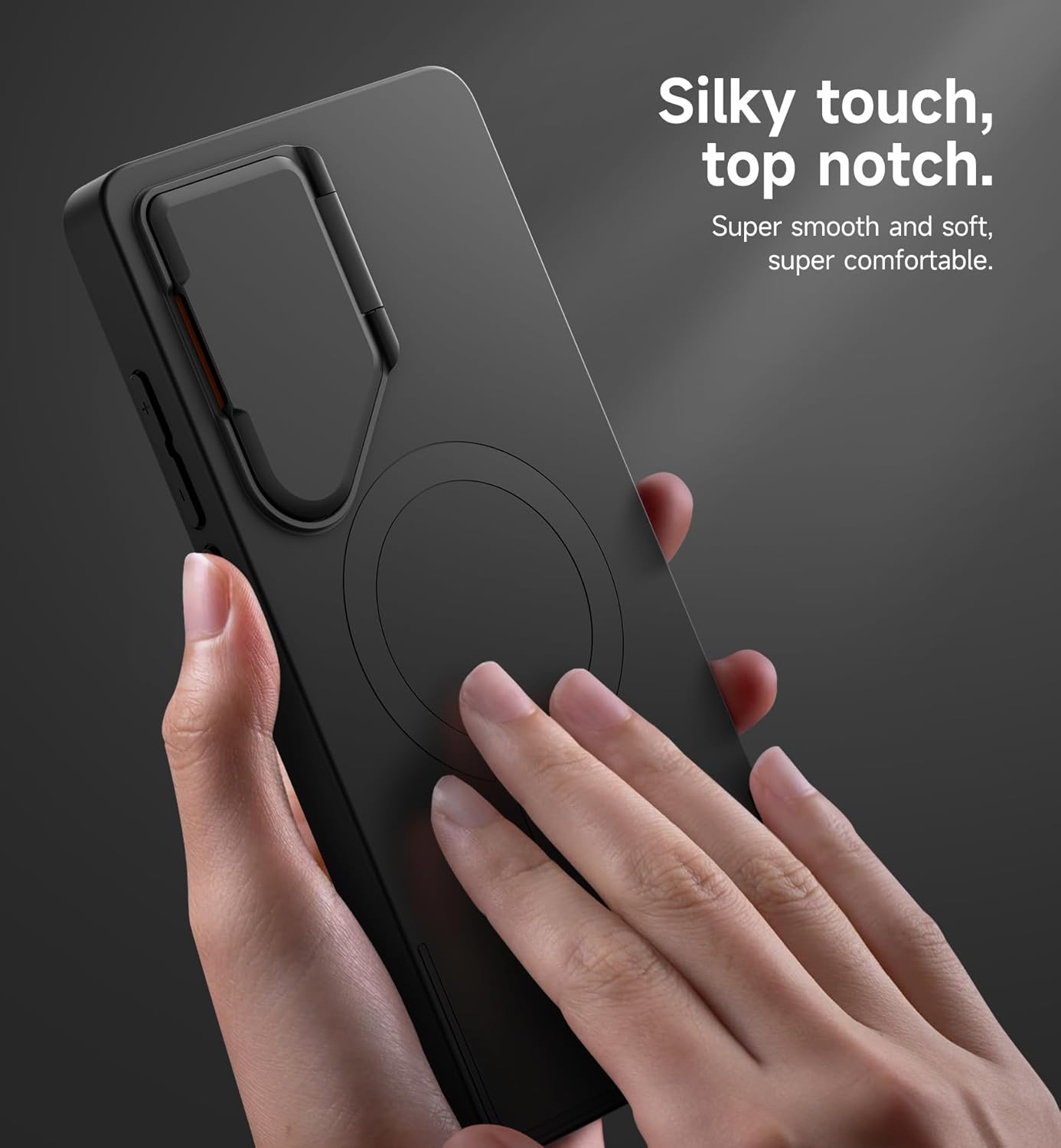 Galaxy S25 Ultra Case Black Kickstand Camera Cover Shockproof Slim Protective Mobile Arcade Ltd