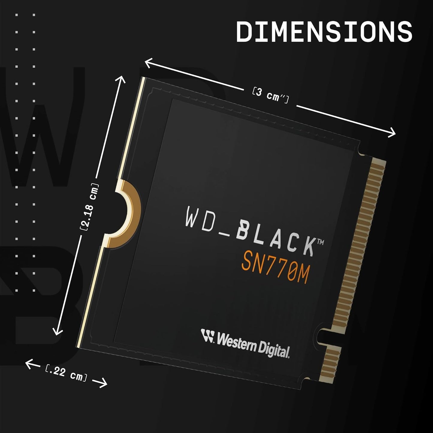 WD_BLACK SN770M 2TB SSD | M.2 2230 Gen4 NVMe, 5150MB/s for Steam Deck & ROG Ally Mobile Arcade Ltd