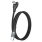 USB C Cable 60W Fast Charge Braided right angle 90° design | 1M Type C Charging Cable Mobile Arcade Ltd