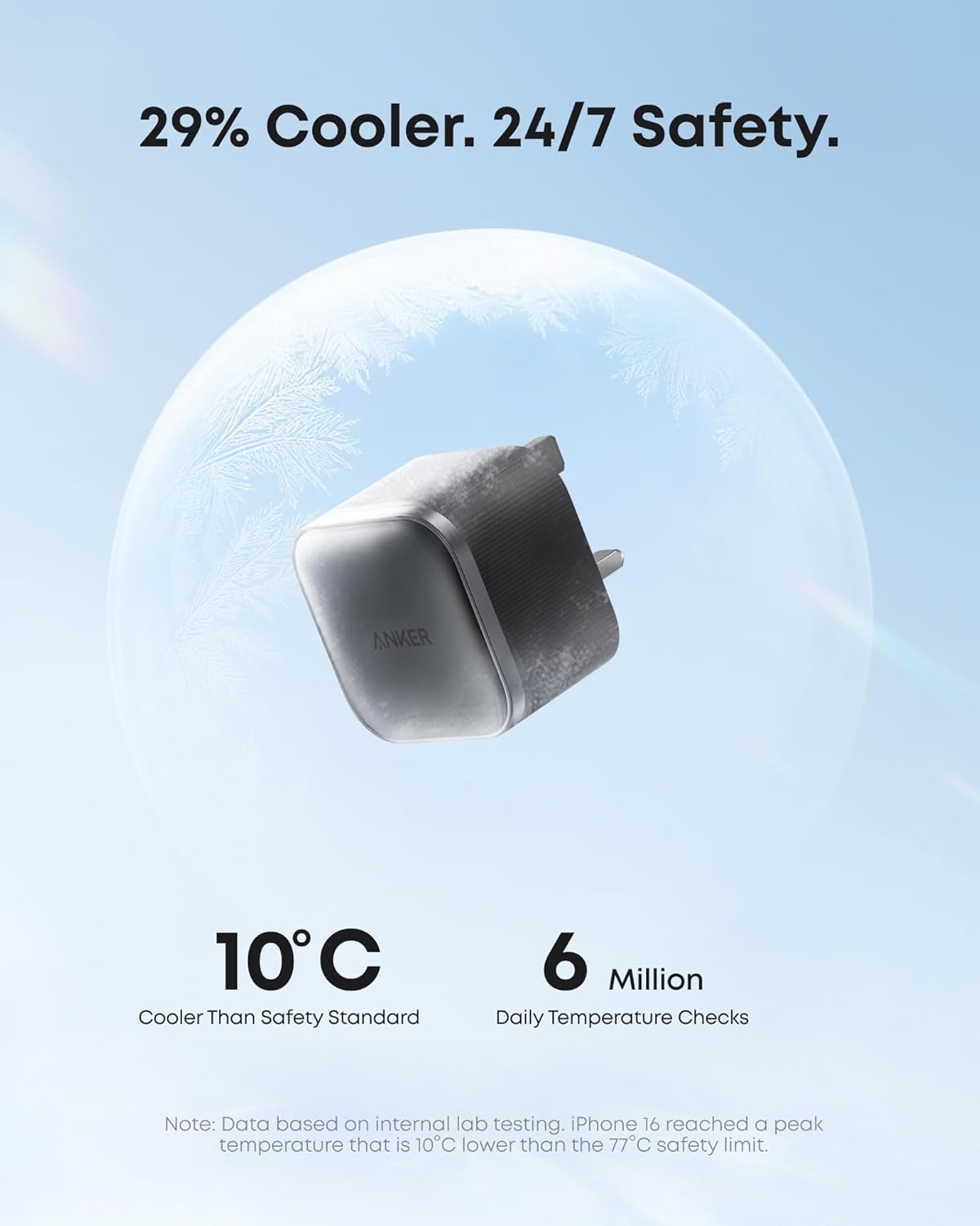 Anker Nano 45W USB-C Fast Charger with Foldable Plug and 6ft Cable Included Set Mobile Arcade Ltd