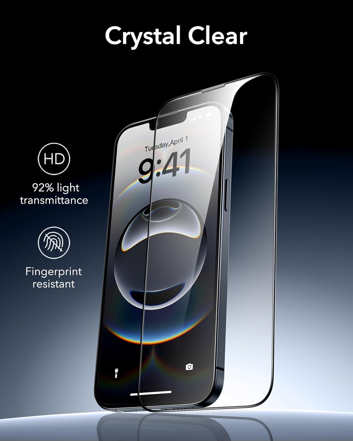 3-Pack Armorite 9H Glass Screen Protector for iPhone 16e/14/13/13 Pro, Full Cover Mobile Arcade Ltd