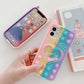 iPhone 11 Pop Case Cute Lucky Cat Bling Push Bubble Shockproof Soft Cover Mobile Arcade Ltd