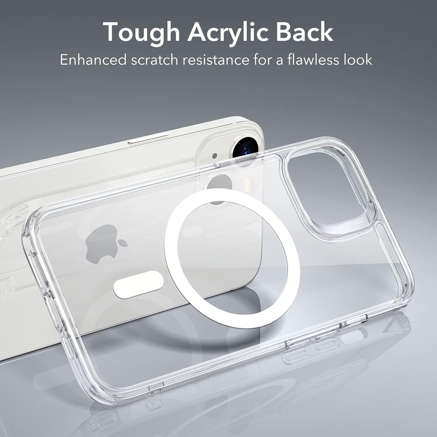 iPhone 14 MagSafe Case Clear HaloLock Shockproof Military Grade Protective Cover Mobile Arcade Ltd