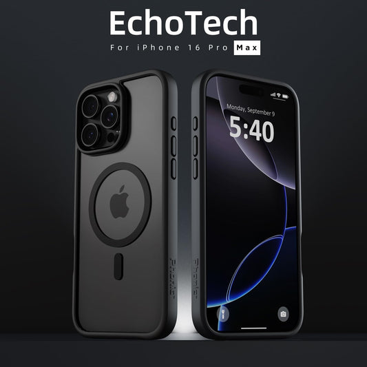 iPhone 16 Pro Max Case Black MagSafe Triple Layer 3M Drop Slim Protective Mobile Arcade Ltd