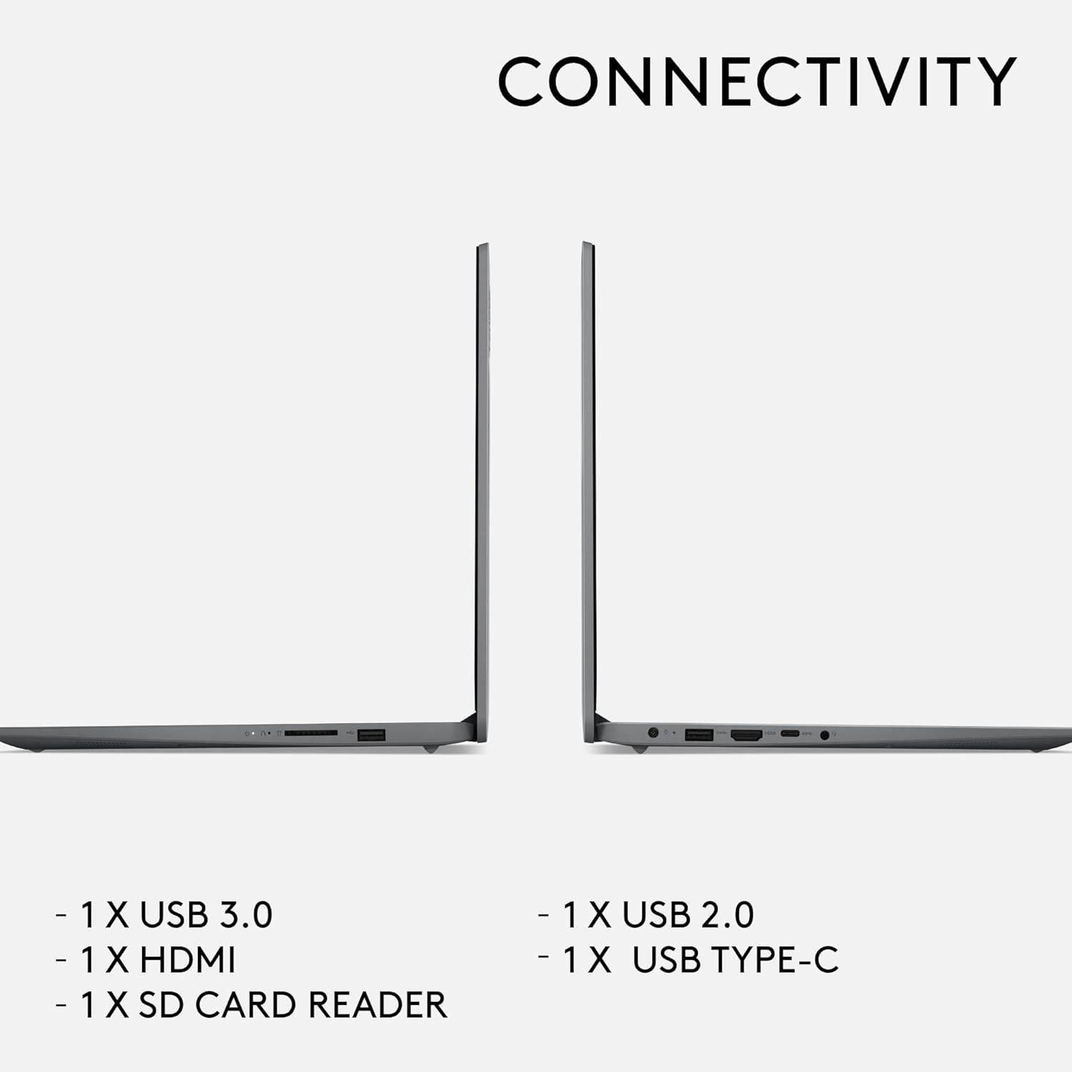 Lenovo IdeaPad 1 15" FHD Laptop Ryzen 5 8GB RAM 256GB SSD Win 11 - Grey (Refurbished) Mobile Arcade Ltd