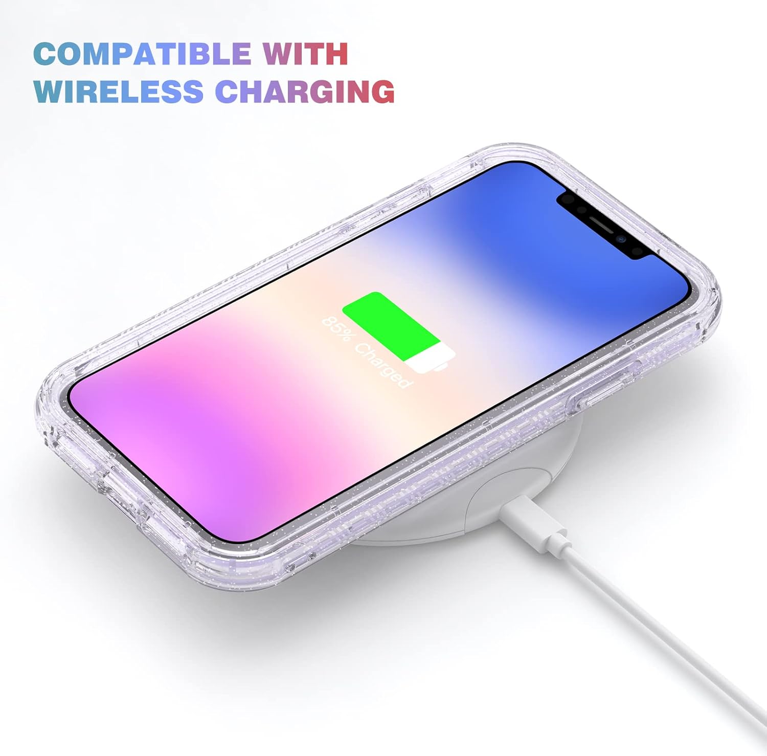 iPhone 11 Rugged Case Clear Full Body with Built-in Screen Protector TPU Cover Mobile Arcade Ltd