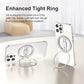 MagOne MagSafe Grip Stand Silver for iPhone 12 Pro Max Ring Holder Kickstand Mobile Arcade Ltd