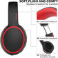 Bluetooth Over-Ear Headphones, 50H Playtime, Bass Mode, Mic, Foldable, Black Mobile Arcade Ltd