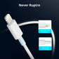 Apple MFi Certified USB-C to Lightning Cable 1M Fast Charger for iPhone & iPad Mobile Arcade Ltd