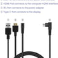 3-in-1 HDMI Cable for Kamvas Pro 12/13/16 Drawing Tablets – USB & Power Mobile Arcade Ltd