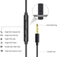 2 Pack In-Ear Wired Earphones with Mic Noise Isolating Headphones for Android Mobile Arcade Ltd