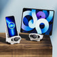 Mini Chair Wireless Charger 15W Fast Charging Phone Holder Stand White Mobile Arcade Ltd