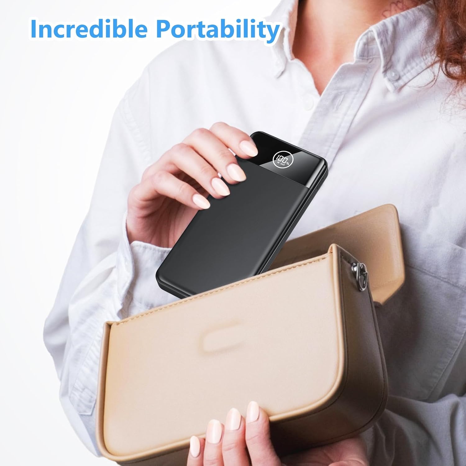 26800mAh Fast Charging Power Bank, 22.5W USB-C PD/QC Portable Charger UK Mobile Arcade Ltd