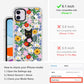 iPhone 11 Case Black Cat Garden Design Clear TPU Shockproof Bumper Cover Mobile Arcade Ltd