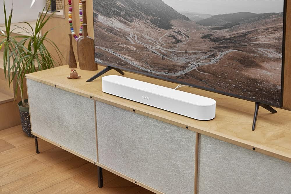 Sonos Beam (Gen 2) – Compact Smart Soundbar for TV, Music & More (Black) Mobile Arcade Ltd