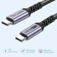 SUMPK 30cm USB-C Cable 240W Fast Charge, 40Gbps Data & 8K Video Output, 2 Pack Mobile Arcade Ltd