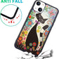 iPhone 13 Case Cute Colorful Cat Design Soft Bumper Hard Back Cover 6.1" Mobile Arcade Ltd
