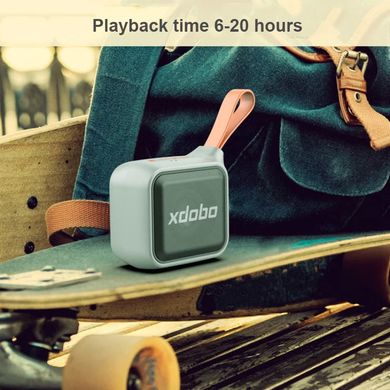 XDOBO 12W Mini Portable Bluetooth Speaker Prince 1995 II | Waterproof Outdoor Wireless Speaker with HiFi Bass & High Volume Mobile Arcade Ltd