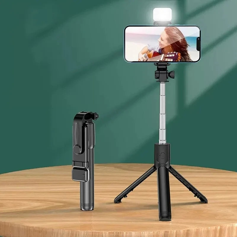 FGCLSY Bluetooth Selfie Stick – Tripod, Remote, Fill Light, Phone Holder Mobile Arcade Ltd