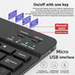 Mini Bluetooth RGB Wireless Keyboard 10" Backlit with Touchpad for iOS/Android Mobile Arcade Ltd