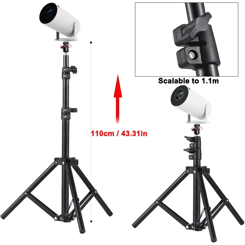 Universal 110cm Tripod Stand for Magcubic HY300 Pro & HY320 Mini Projector